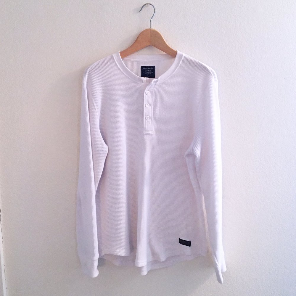 Abercrombie & Fitch Waffle Henley
